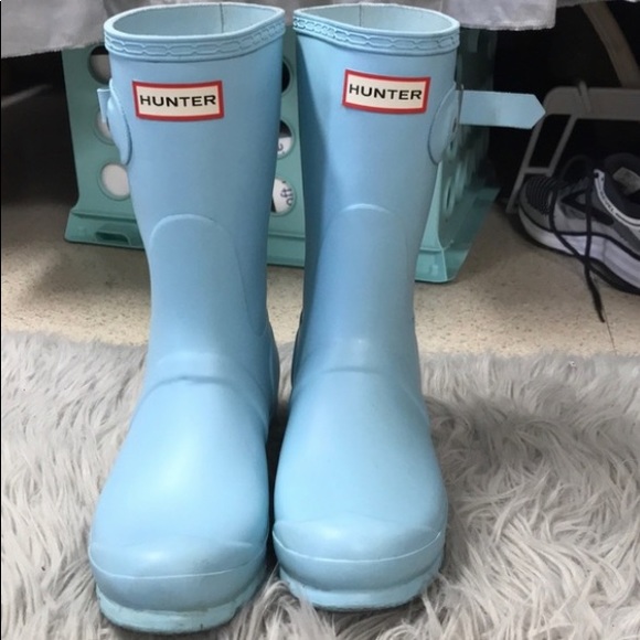 Hunter Shoes - short Hunter rain boots size 7
